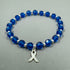 Dark Blue Colon Cancer Bracelet—Wear Your Support for Colon Cancer