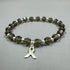 Brain Cancer Awareness Crystal Bracelet