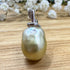 14K White Gold & Diamond Baroque South Sea Pearl Pendant