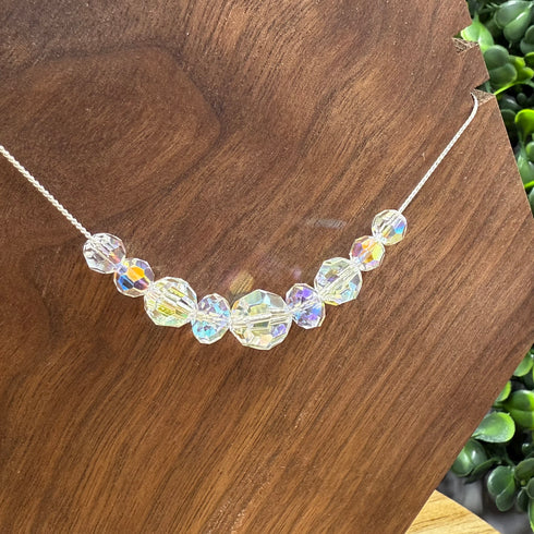 Bridal Crystal Beaded Necklace