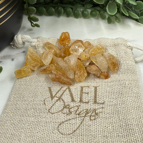 Small bag of Citrine Crystals