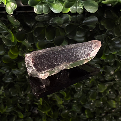 Hematite Coated Quartz from Afghanistan