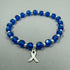 Dark Blue Colon Cancer Bracelet—Wear Your Support for Colon Cancer Awareness Bracelets