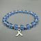 Prostate Cancer Awareness Bracelet - Crystal Awareness Bracelets