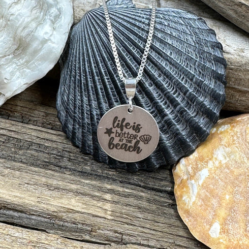 Life is Better at the Beach Pendant Beach Jewelry