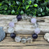 Chunky Quartz & Amethyst Stretch Bracelet Bracelets