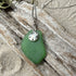 Cape May Green Sea Glass Sand Dollar Necklace Cape May Jewelry
