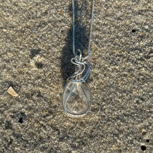 Handcrafted Cape May Diamond Pendant – Sterling Silver Jewelry Cape May Jewelry