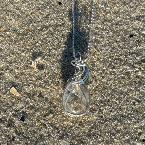 Handcrafted Cape May Diamond Pendant – Sterling Silver Jewelry Cape May Jewelry