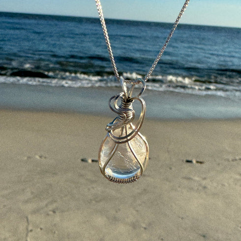 Handcrafted Cape May Diamond Pendant – Sterling Silver Jewelry Cape May Jewelry