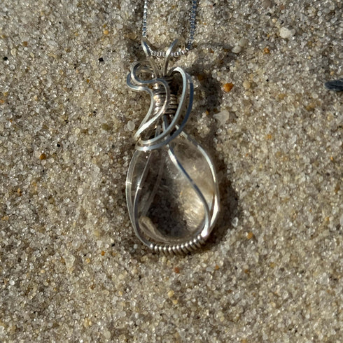 Handcrafted Cape May Diamond Pendant – Sterling Silver Jewelry Cape May Jewelry