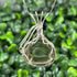 Smoky Cape May Diamond Pendant - Sterling Silver Wrapped Quartz Necklace Cape May Jewelry