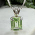 Confessions: Green Jewel Necklace - Peridot colored