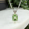 Confessions: Green Jewel Necklace - Peridot colored