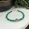Confessions: Green Onyx and Silver Bracelet