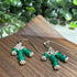 Confessions: Green Onyx Dangle Earrings