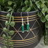Confessions: Green Onyx Dangle Earrings