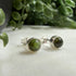 5mm Tourmaline & Sterling Silver Bezel Stud Earrings Earrings