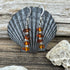 Amber Dangle Earrings Earrings