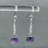 Amethyst Briolette Earrings Earrings