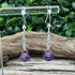Amethyst Briolette Earrings Earrings