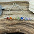 Chroma-Chic Rainbow Crystal Bracelet Earrings
