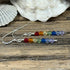 Chroma-Chic Rainbow Crystal Earrings Earrings