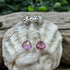 Enchanted Pink Mystic Topaz Briolette Earrings Earrings