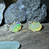 Ethiopian Welo Opal Earrings in Sterling Silver – Oval 8x10mm Gems with Colorful Fire Earrings