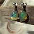 Ethiopian Welo Opal Stud Earrings in Sterling Silver – 8x10mm Oval with Play of Color Earrings