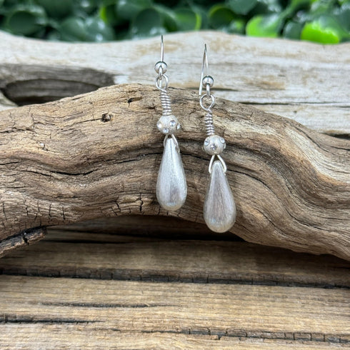 Sterling Silver Teardrop Earrings Earrings