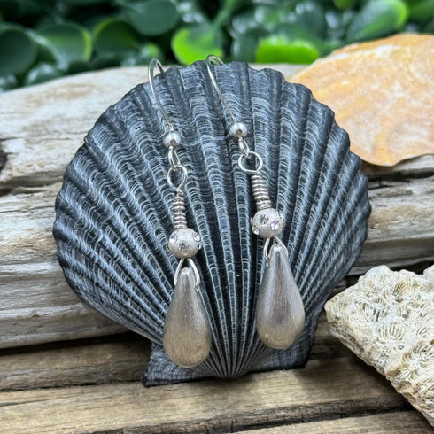 Sterling Silver Teardrop Earrings Earrings