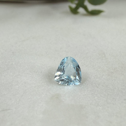 0.55 CT Natural Blue Topaz Modified Trillion Loose Gemstone 4.5x5mm Loose Gemstones