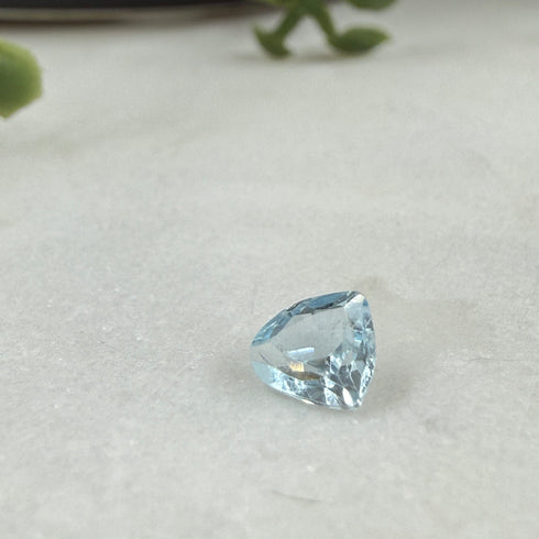 0.55 CT Natural Blue Topaz Modified Trillion Loose Gemstone 4.5x5mm Loose Gemstones