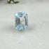 1.85 CT Natural Blue Topaz Emerald Cut Loose Gemstone 8x6mm Loose Gemstones