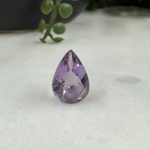 4.40 CT Checkerboard Faceted Light Amethyst Loose Gemstones