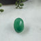5.20 CT Dyed Green Chalcedony Oval Faceted Loose Gemstone 12x9mm Loose Gemstones