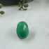 5.20 CT Dyed Green Chalcedony Oval Faceted Loose Gemstone 12x9mm Loose Gemstones