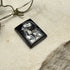 Vintage Carved Hematite Intaglio Roman Soldier 20x15mm Loose Gemstones