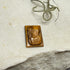 Vintage Carved Tiger's Eye Double Portrait Cameo Two Helmeted Figures 16x12mm Loose Gemstones