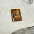 Vintage Carved Tiger's Eye Double Portrait Cameo Two Helmeted Figures 16x12mm Loose Gemstones