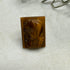 Vintage Carved Tiger's Eye Double Portrait Cameo Two Helmeted Figures 16x12mm Loose Gemstones
