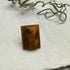 Vintage Carved Tiger's Eye Double Portrait Cameo Two Helmeted Figures 16x12mm Loose Gemstones