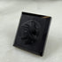 Vintage German Carved Black Onyx Cameo 14x12mm Leo Wolleman 1971 Loose Gemstones