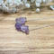 Tumbled Amethyst Slide Necklace - 16" Necklaces