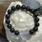 Onyx and Heart Bracelet