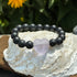 Onyx and Heart Bracelet