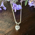 Dainty Heart Cubic Zirconia Pendant Necklace Pendant