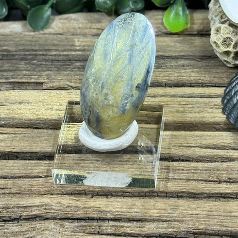 Kyanite and Quartz Polished Stone specimen