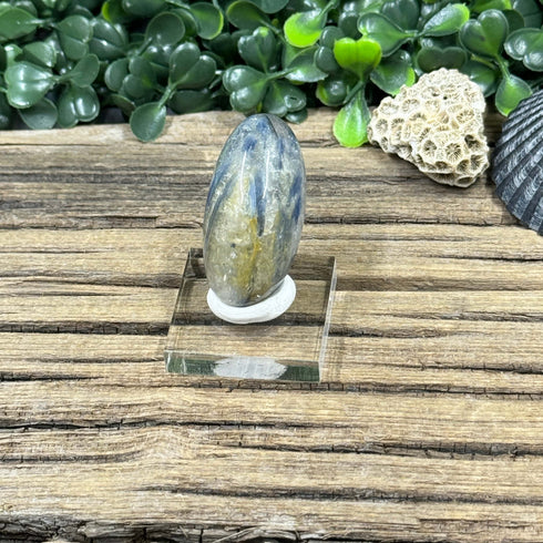 Kyanite and Quartz Polished Stone specimen